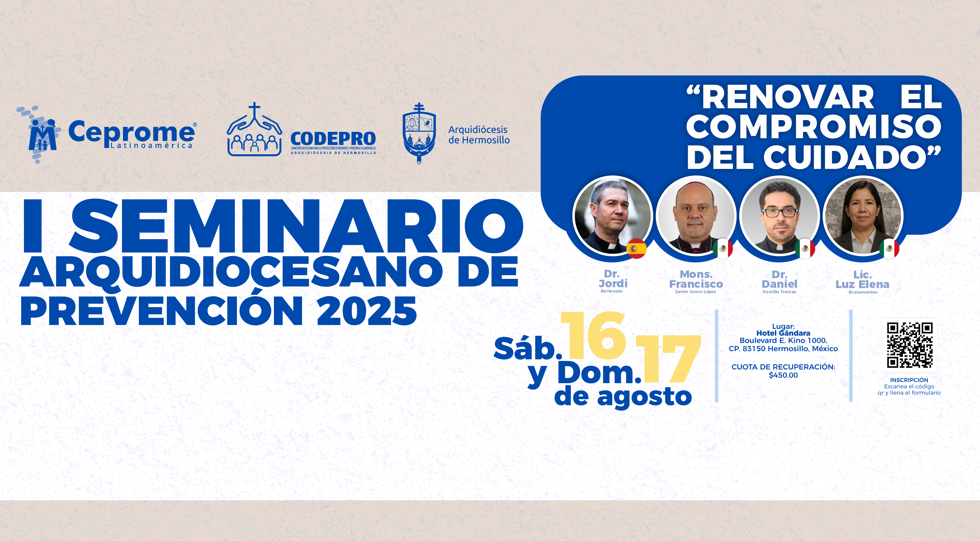 I Seminario Arquidiocesano de Prevención 2025